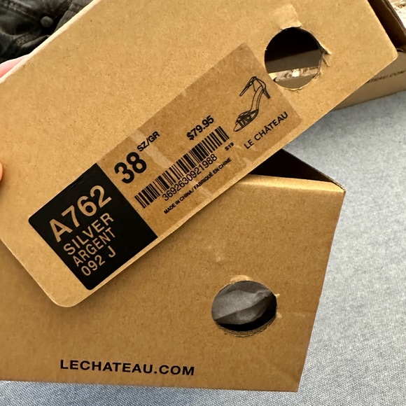 Silver high heels - Picture 8 of 8